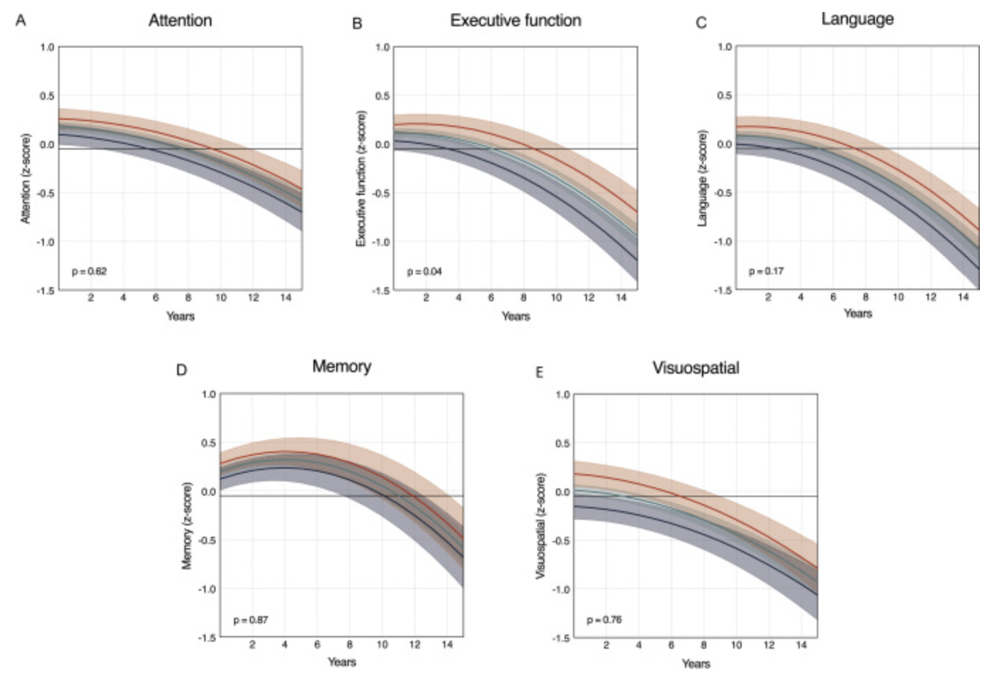 Association Between the Genetic Risk for Attention-Deficit Hyperactivity Disorder and Cognitive Function in Older Age: The MYHAT Population-Based Study